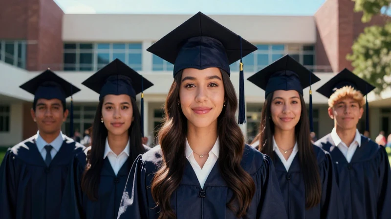 Joven mexicano graduado, fotografía vibrante y profesional