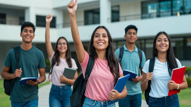 Estudiantes mexicanos jóvenes logran éxito
