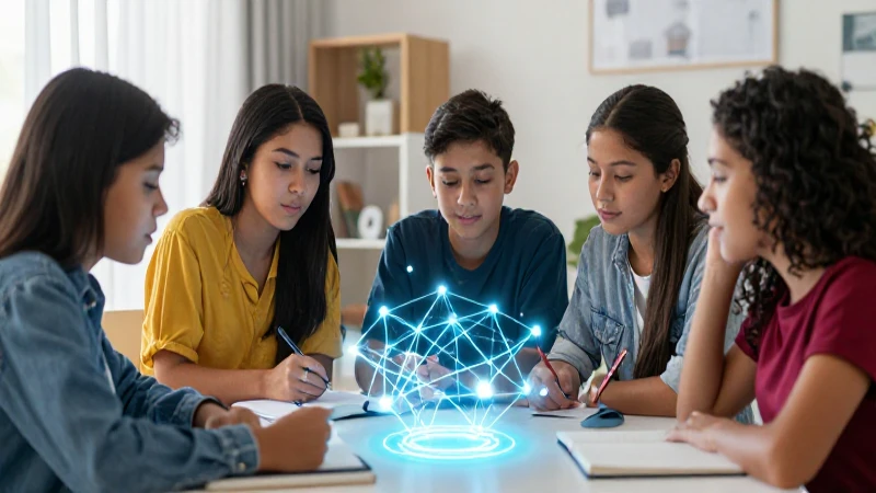 Estudiantes mexicanos colaboran en estudio moderno