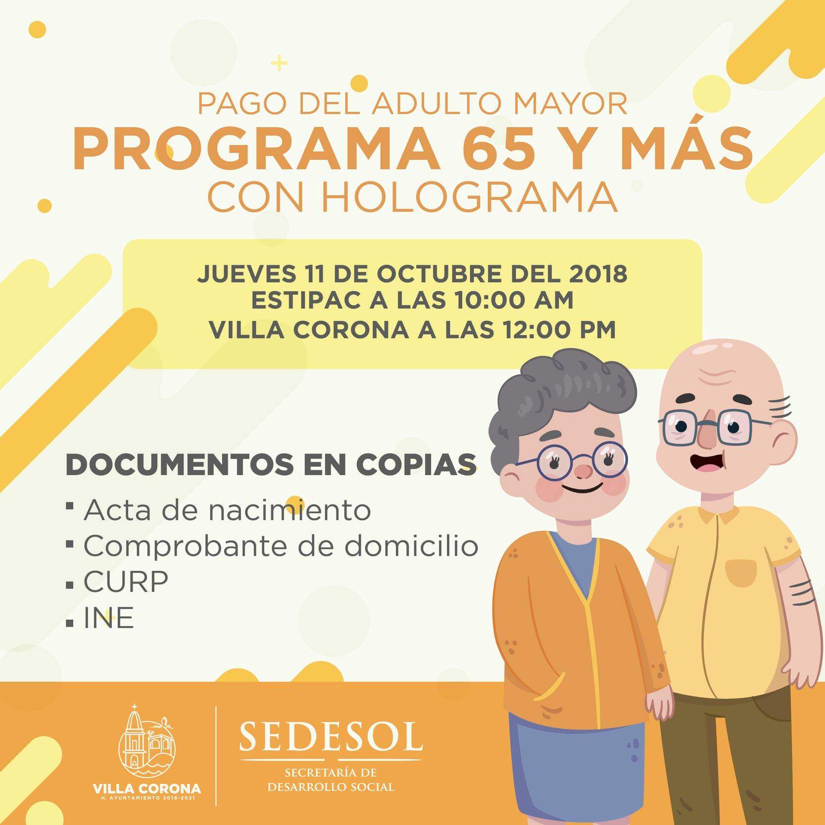 Beneficios del programa 65 y más: ayuda para la tercera edad