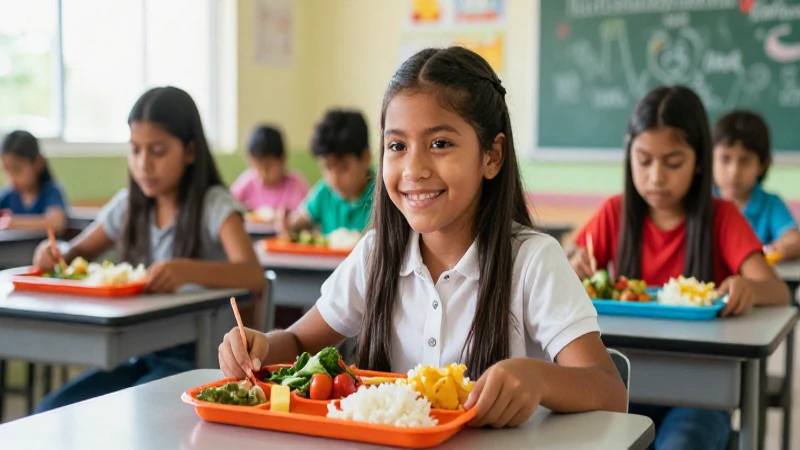 La alimentación escolar mejora la educación y la comunidad