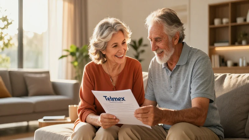 Servicios de jubilados de Telmex para parejas