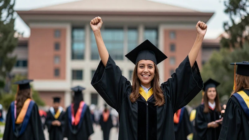 Graduada mexicana triunfa en su campus moderno