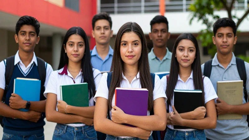 Estudiantes mexicanos motivados en la universidad