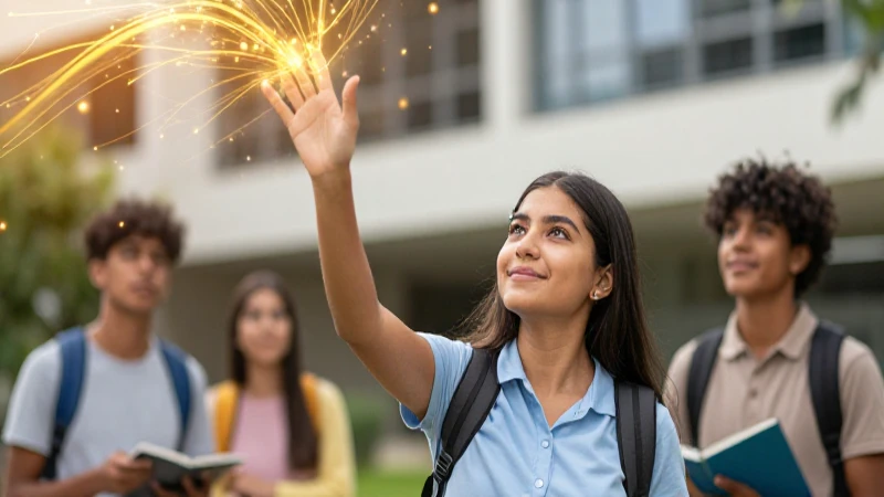 Joven mexicano optimista busca la luz