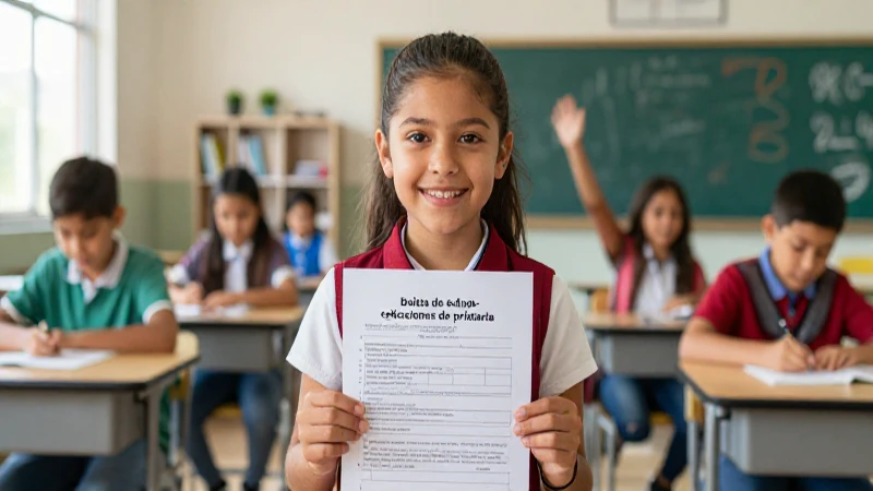 La boleta debe incluir datos del alumno