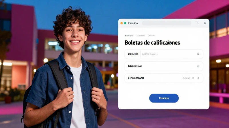 Cómo descargar boletas de calificaciones de la SEP