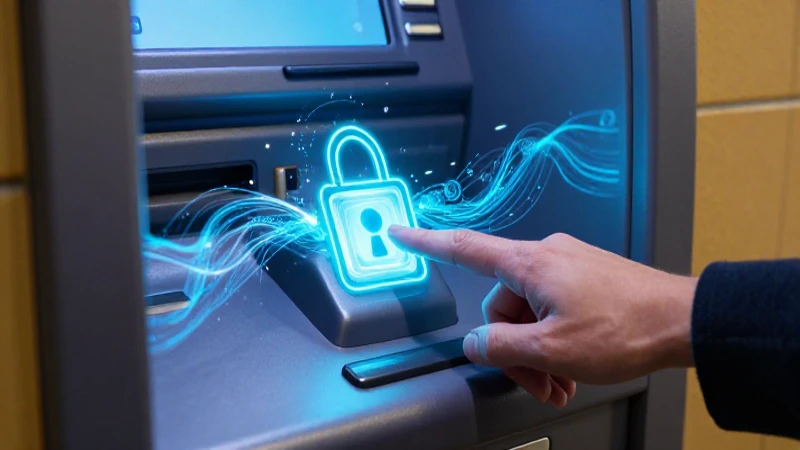 ATM seguro con flujo digital de seguridad