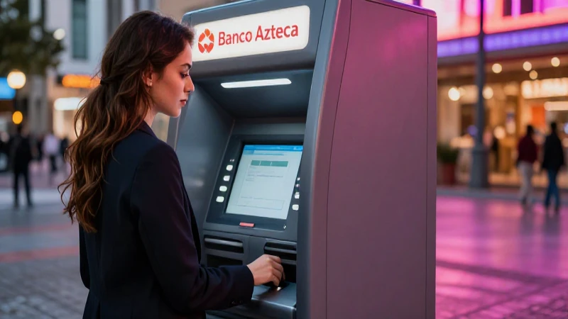 Beneficios y localización de cajeros Banco Azteca