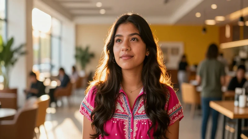 Estudiante mexicano lleno de esperanza ve una oportunidad