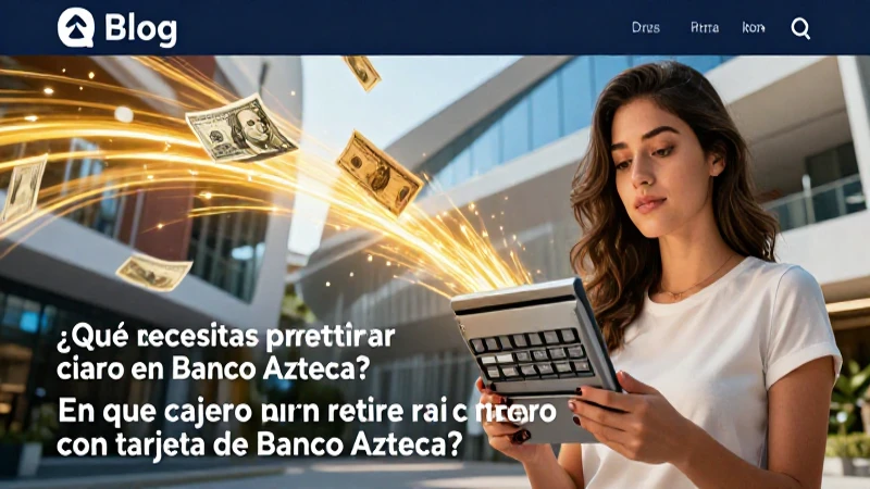 Guía visual de retiros en cajeros Banco Azteca