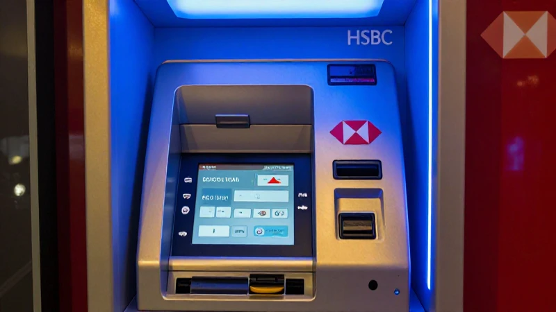 Cajeros HSBC modernos en Aguascalientes