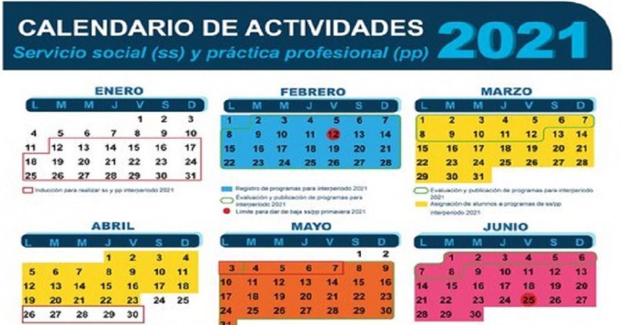 Calendario académico de la Licenciatura en la BUAP: fechas y actividades importantes