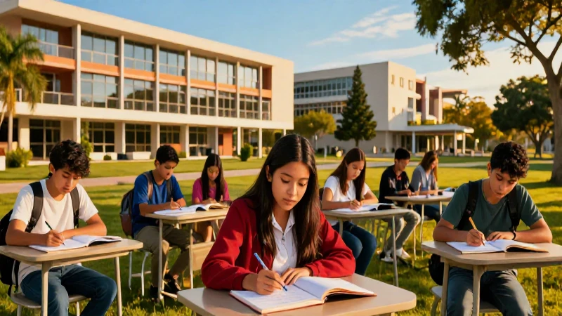 Jóvenes mexicanos triunfan en campus arquitectónico moderno