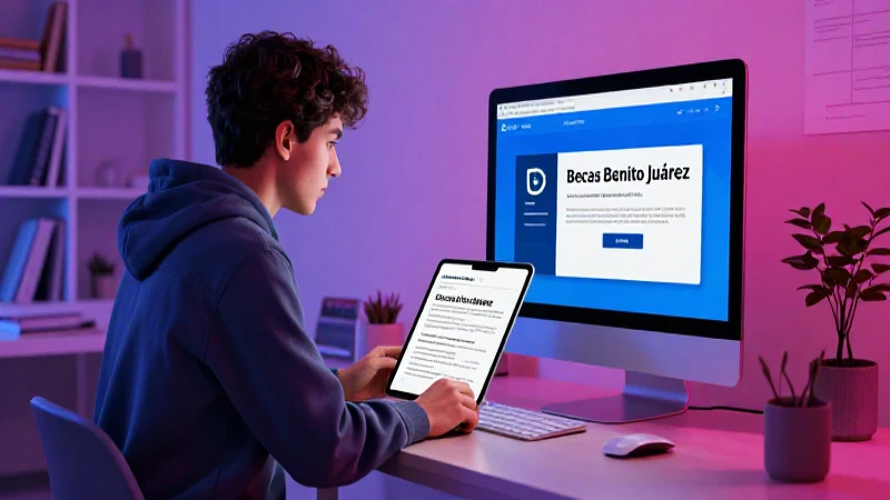 Becas Benito Juárez: proceso y fechas
