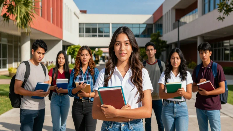 Estudiantes mexicanos brillan en campus moderno