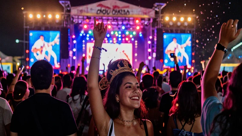 Música vibrante y energía mexicana en un festival