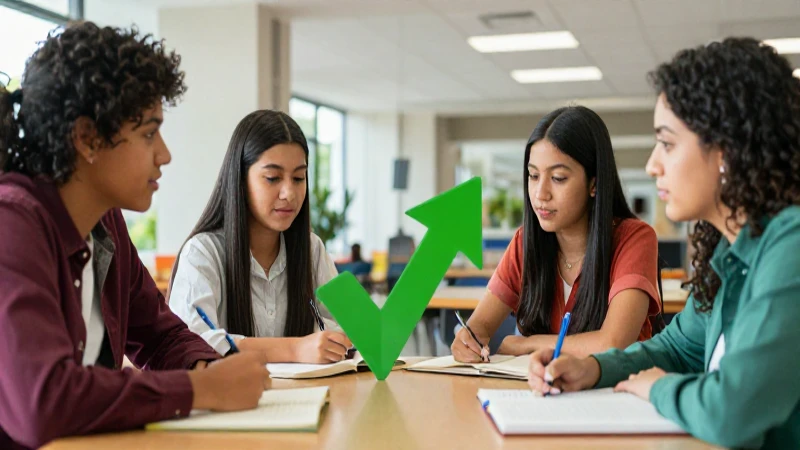 Estudiantes mexicanos logran éxito educativo en campus moderno. (6 palabras)