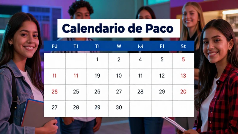 Calendario de pago de Jóvenes Construyendo