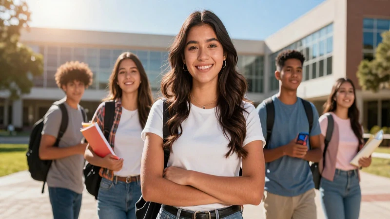 Estudiante mexicano con oportunidad y crecimiento