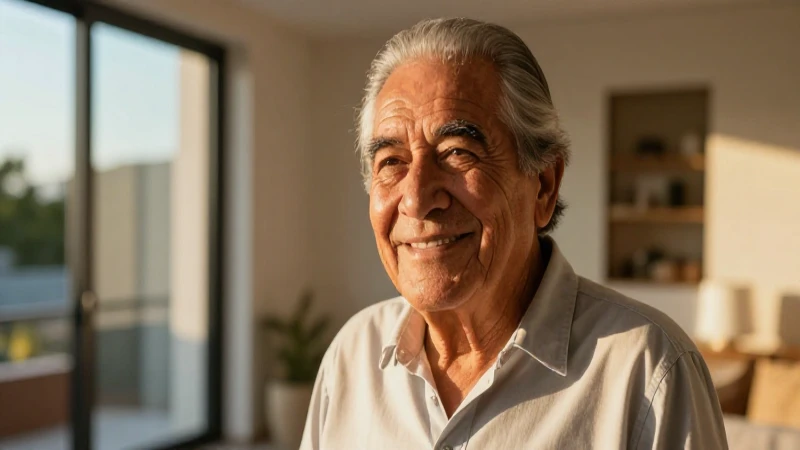 Cuál es el calendario de pagos para los jubilados del ISSSTE 54 Hombre mexicano sonriente en luz dorada