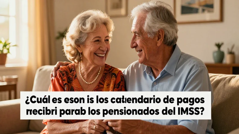 Pensiones IMSS: requisitos, pagos y fotografía
