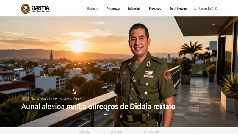 Calendario de pago para militares retirados