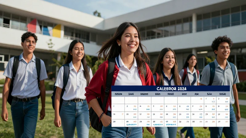 Consulta el calendario oficial de Conalep
