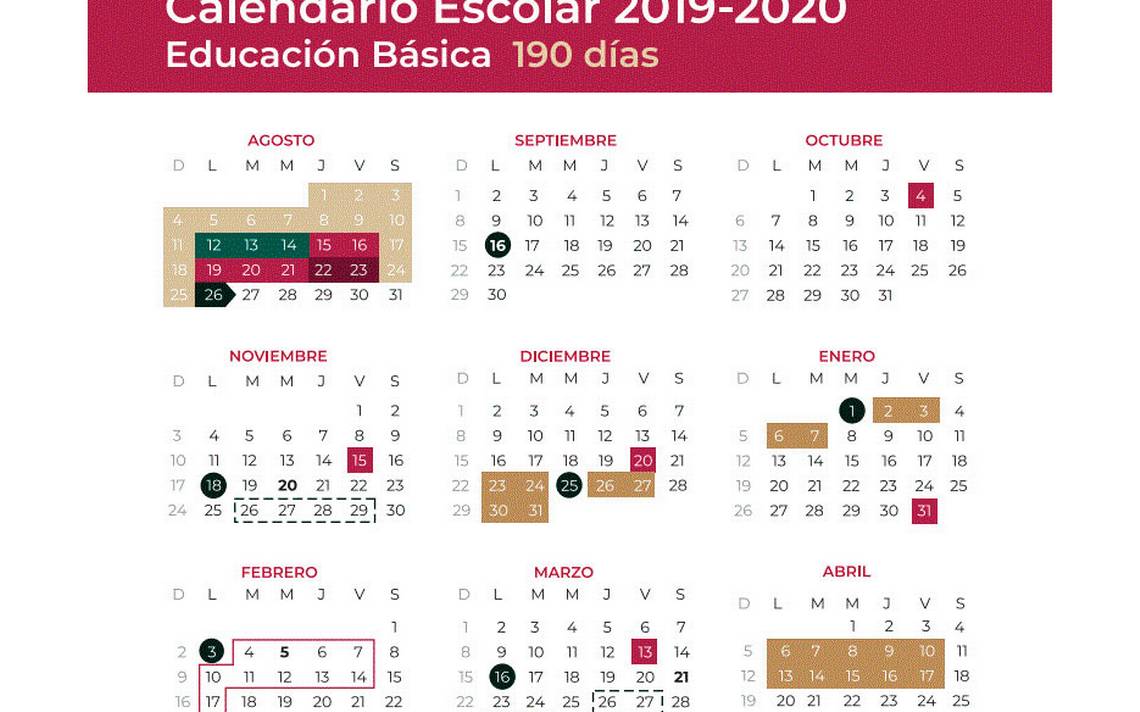 Calendario escolar actual en Tlaxcala: fechas y días festivos
