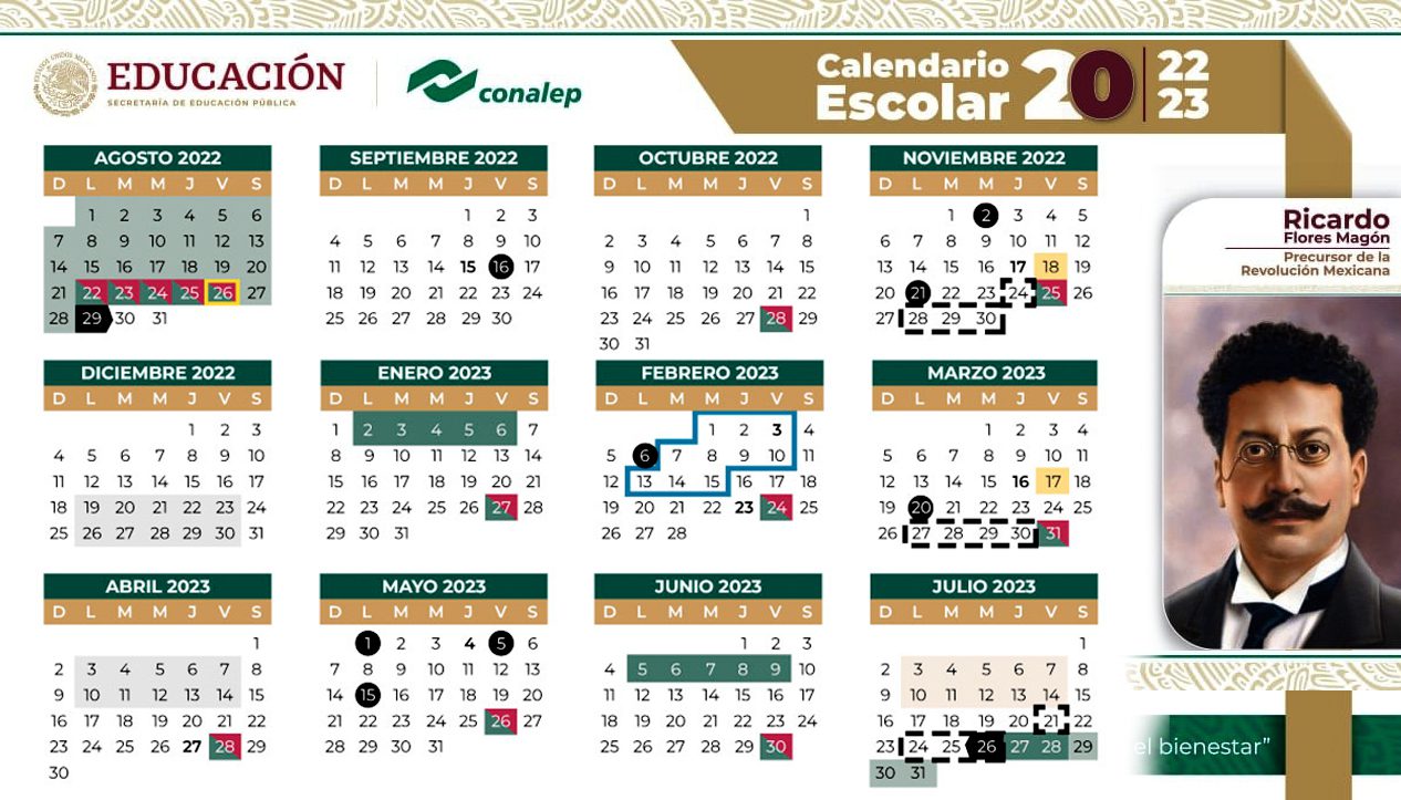 Calendario escolar del Conalep 2022: fechas y actividades