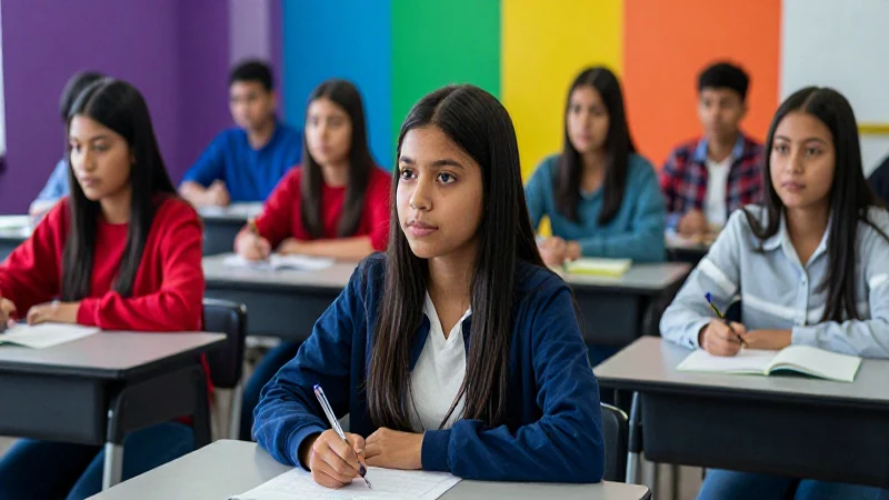 Estudiantes mexicanos modernos logran mucho en clase
