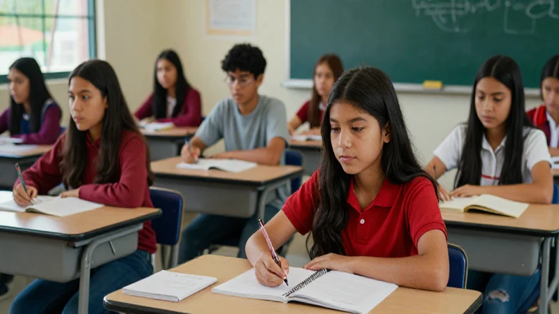 Jóvenes mexicanos exitosos en aulas modernas