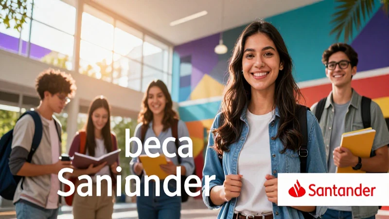 La beca Santander impulsa el éxito académico