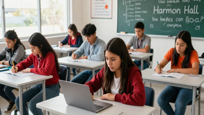 Cuáles son las características de las escuelas de inglés Harmon Hall 62 Estudiantes mexicanos aprenden inglés en Harmon Hall