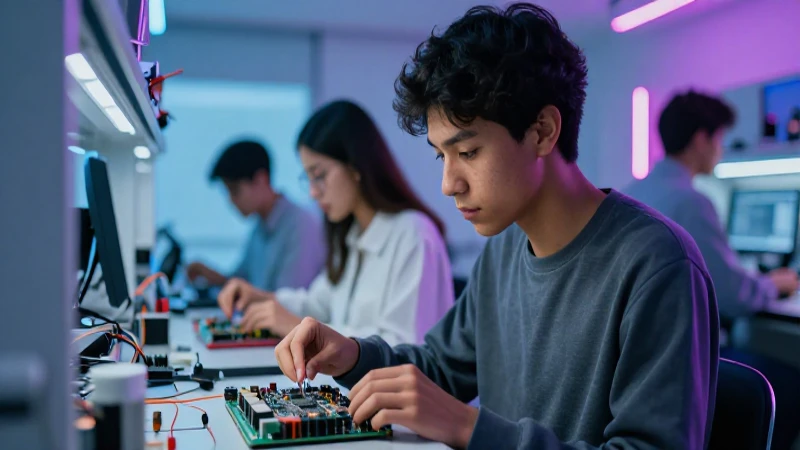 Ingeniería electrónica en el Tec de Ecatepec