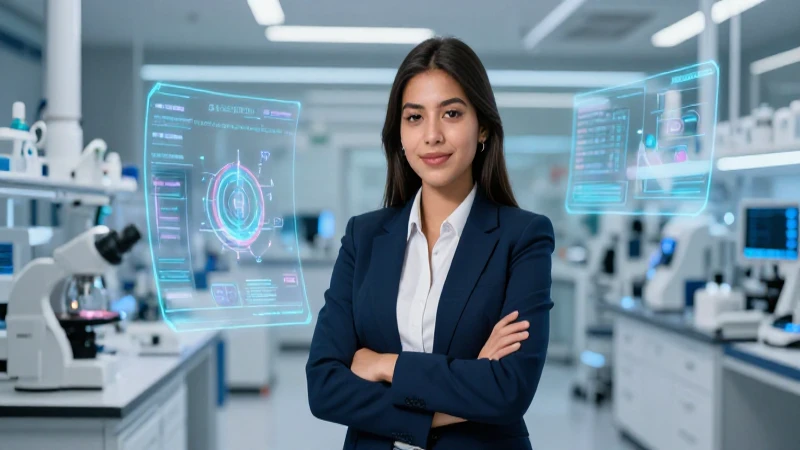 Joven mexicana estudia medicina en campus futurista