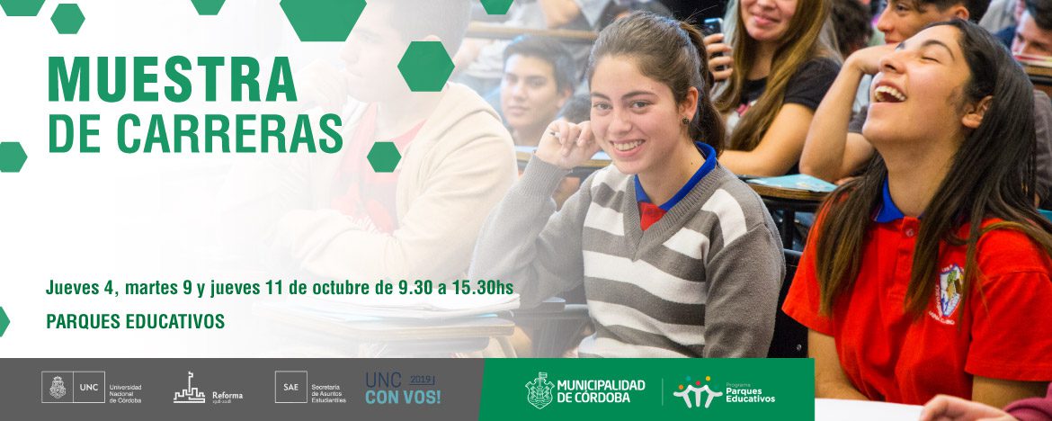 Carreras disponibles en la Universidad Nacional de Córdoba