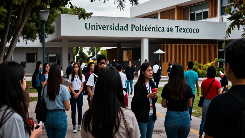 Carreras y campus en la Politécnica de Texcoco