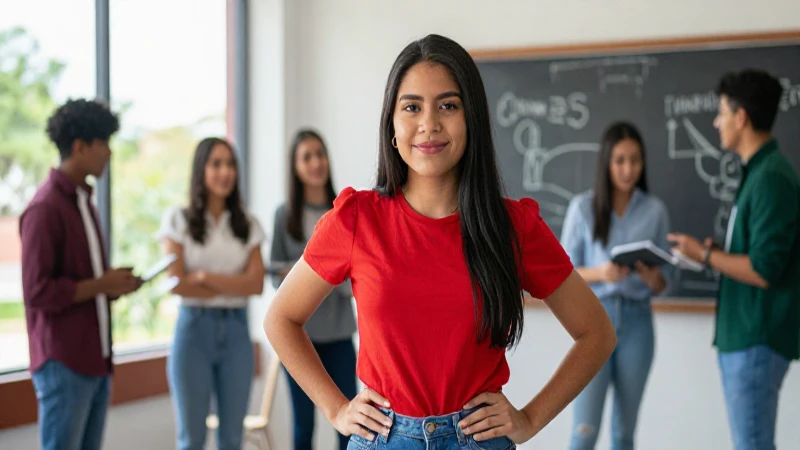 Estudiante mexicano con carreras disponibles en Coatzacoalcos