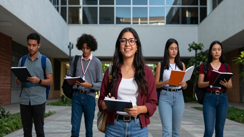 Estudiantes ambiciosos buscan planes de estudios en el Tec Oriente