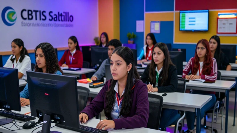 CBTIS Saltillo ofrece educación técnica de calidad