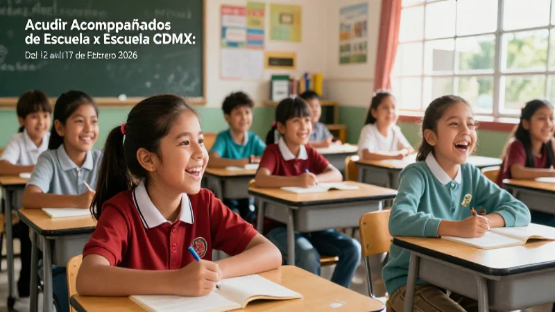 Importancia de Escuela x Escuela CDMX