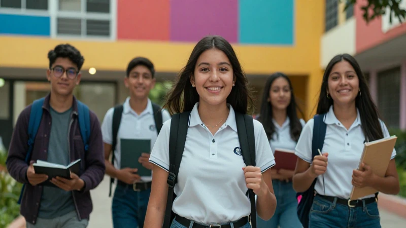 Jóvenes mexicanos felices logran triunfar hoy
