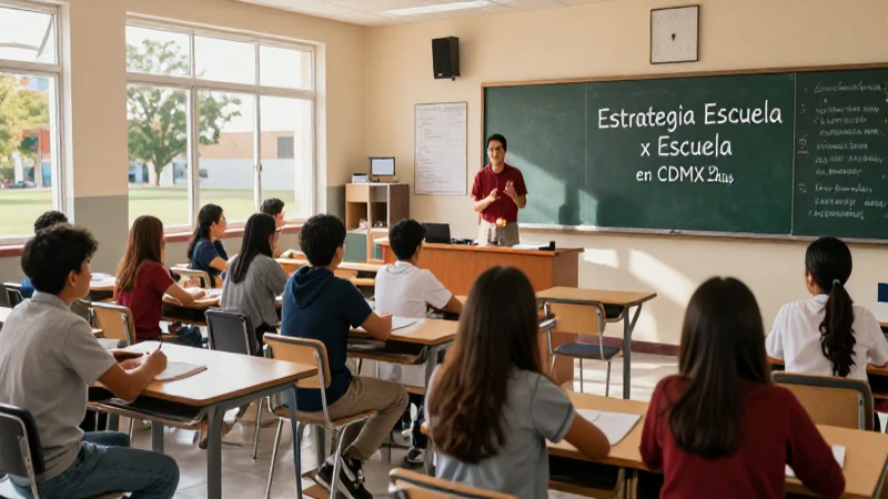 Estrategia escolar Cecyt 22: resultados y visión