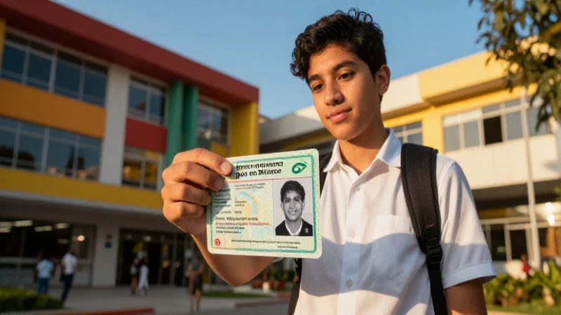 Renovación de la Cédula Benito Juárez para estudiantes