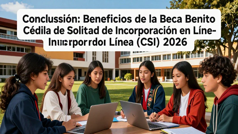 Beneficios de la Beca Benito Juárez