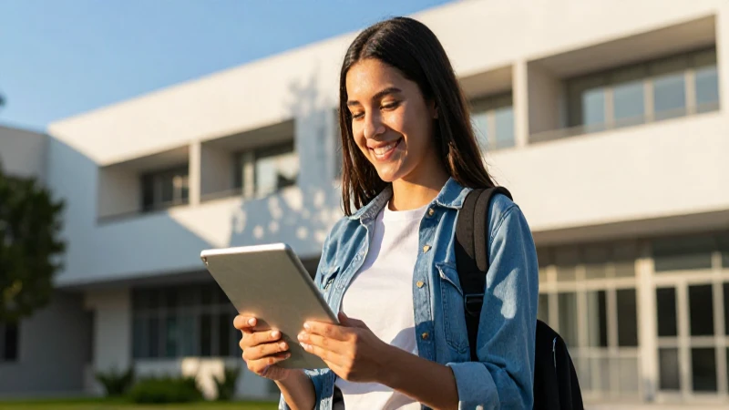 Estudiante mexicano estudiando certificado en línea