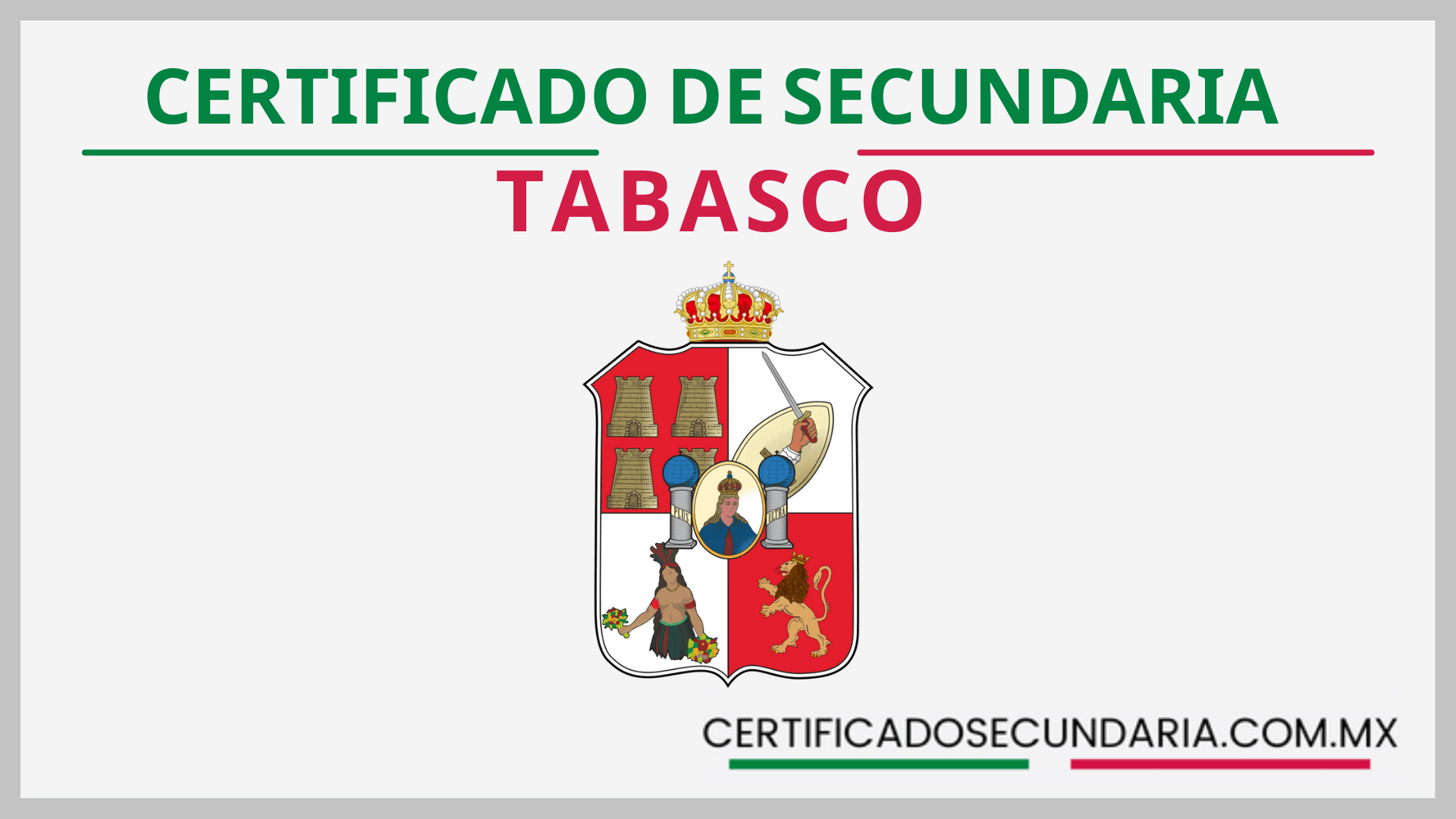 Certificado de secundaria en Tabasco: fácil y rápido