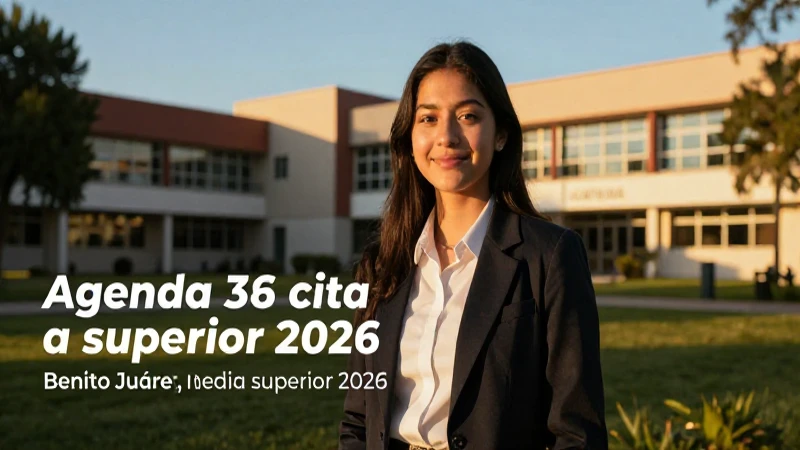 Agenda tu cita de beca Benito Juárez