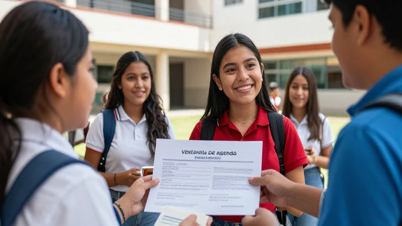 Estudiantes reciben beca Benito Juárez